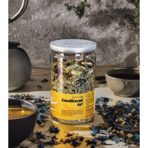 Чай в банці TM TEA GENIUS 'Альпійський луг', 100 г 1 Чай в банці TM TEA GENIUS 'Альпійський луг', 100 г