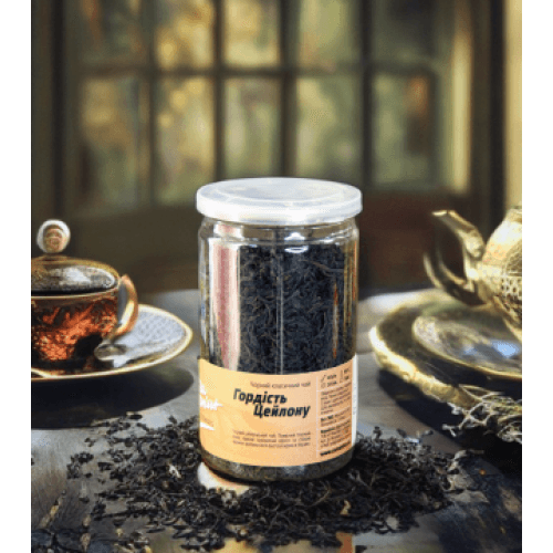 Чай в банці TM TEA GENIUS 'Гордість Цейлону', 100 г 1 Чай в банці TM TEA GENIUS 'Гордість Цейлону', 100 г