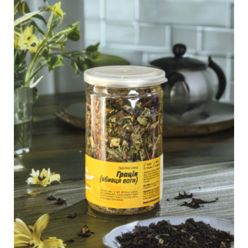 Чай в банці TM TEA GENIUS 'Грація (для зменшення ваги)' , 100 г 1 Чай в банці TM TEA GENIUS 'Грація (для зменшення ваги)' , 100 г
