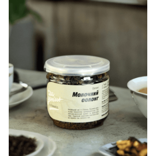 Чай в банці TM TEA GENIUS 'Молочний оолонг', 80 г 1 Чай в банці TM TEA GENIUS 'Молочний оолонг', 80 г