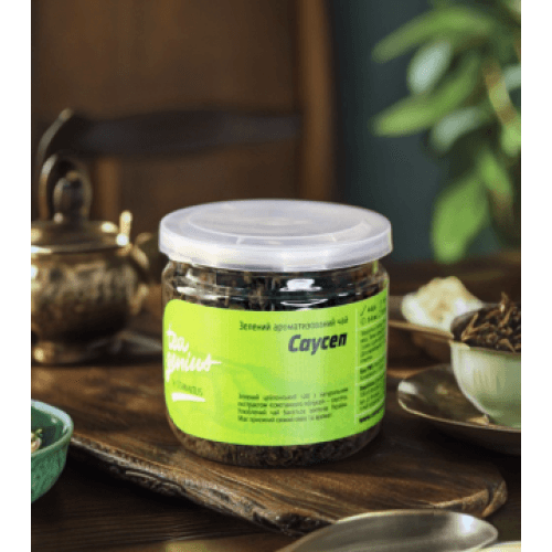 Чай в банці TM TEA GENIUS 'Саусеп зелений', 80 г 1 Чай в банці TM TEA GENIUS 'Саусеп зелений', 80 г