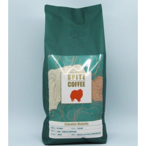 Кава смажена в зернах 'SPITZ COFFEE Колумбія Меделін', 1 кг 1 Кава смажена в зернах 'SPITZ COFFEE Колумбія Меделін', 1 кг