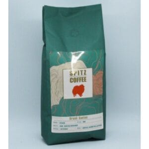 Кава смажена в зернах 'SPITZ COFFEE Бразильський сантос', 1 кг