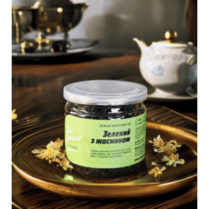 Чай в банці TM TEA GENIUS 'Зелений з жасмином', 100 г