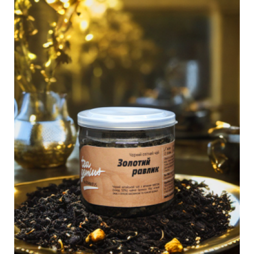 Чай в банці TM TEA GENIUS 'Золотий равлик', 80 г 1 Чай в банці TM TEA GENIUS 'Золотий равлик', 80 г