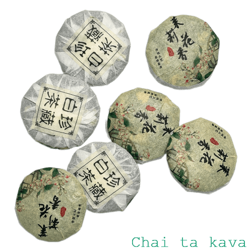 Чай Білий пресований «Жасминовий» 6 г 4 Чай Білий пресований «Жасминовий» 6 г - Зображення 4