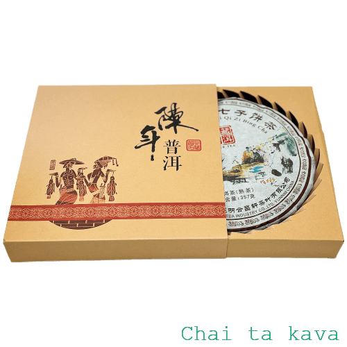 Чай Пуер «Бінг-ча Шу» (370 г) 6 Чай Пуер «Бінг-ча Шу» (370 г) - Зображення 6