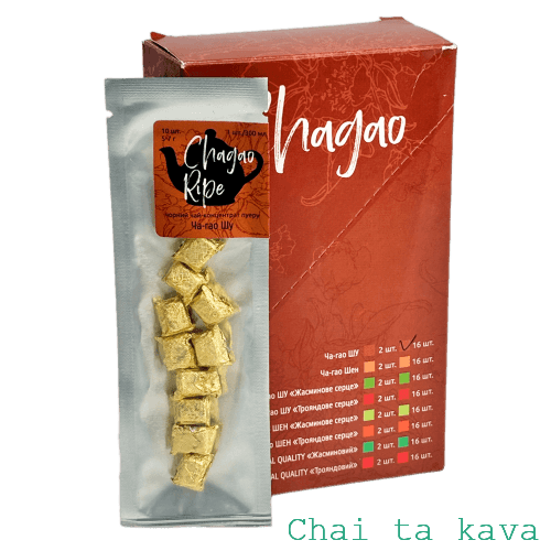 Чай Ча-гао 'ШУ', cтік-пакет 10 шт 6 Чай Ча-гао 'ШУ', cтік-пакет 10 шт - Зображення 6