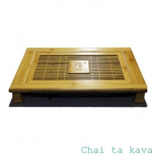 Чайний столик, бамбук 'Токіо', 58х35х8см 1 Чайний столик, бамбук 'Токіо', 58х35х8см