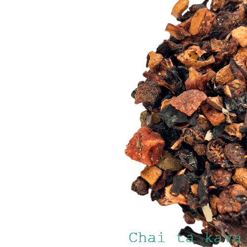 Чай Полуниця в йогурті 2 Чай Полуниця в йогурті - Зображення 2