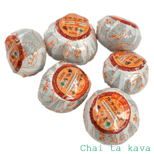 Чай Пуер «Мандарин» (1 шт — приблизно 35 г) 5 Чай Пуер «Мандарин» (1 шт — приблизно 35 г) - Зображення 5