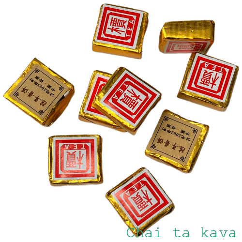 Чай Пуер витриманий Шу «Кубик» 5 Чай Пуер витриманий Шу «Кубик» - Зображення 5