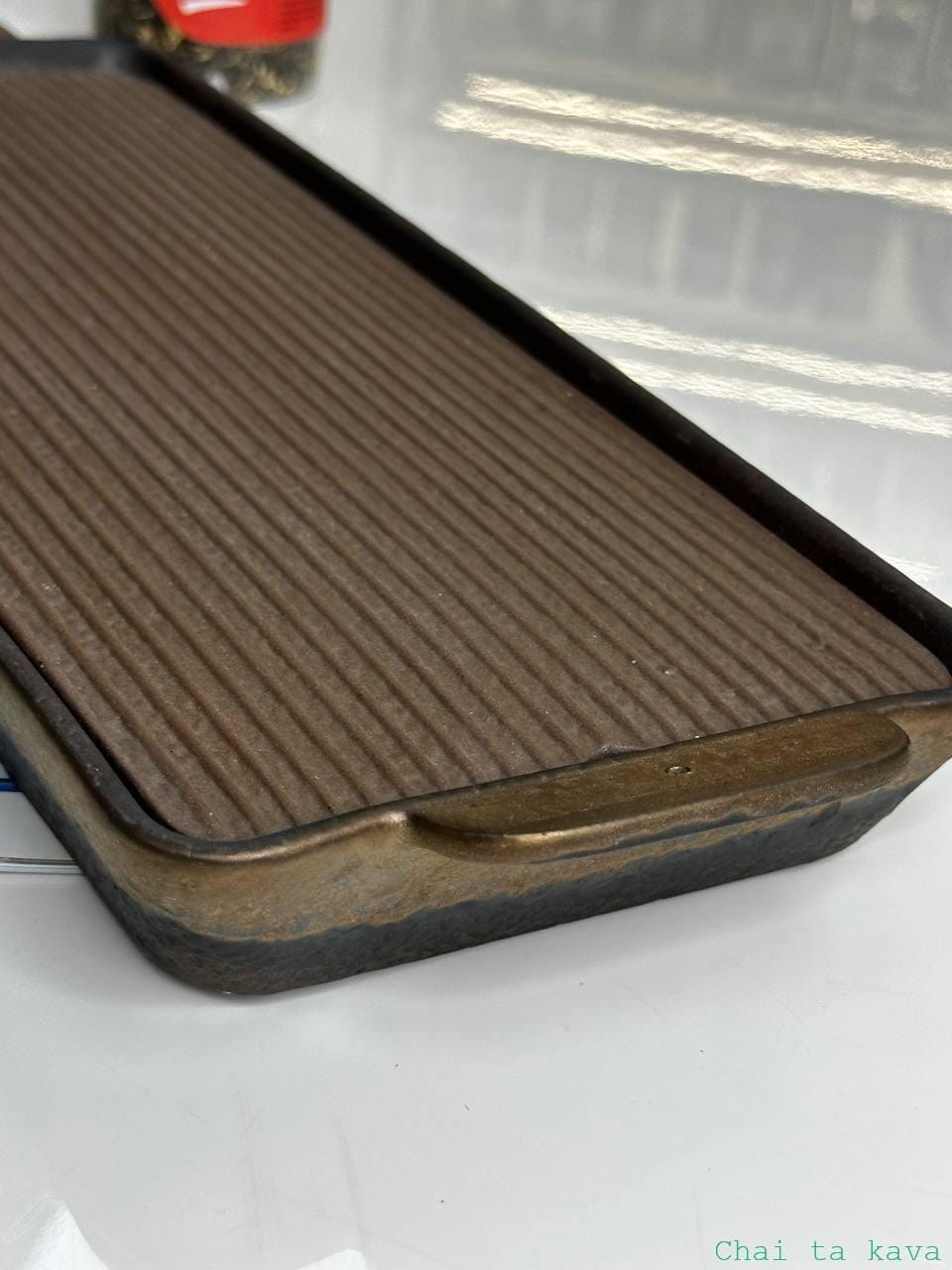 Чайний столик глиняний "Шеньжень", 41*15,5*3,5 см 2 Чайний столик глиняний "Шеньжень", 41*15,5*3,5 см - Зображення 2