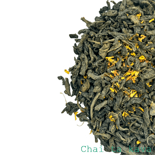 Чай Зелений з османтусом 2 Чай Зелений з османтусом - Зображення 2
