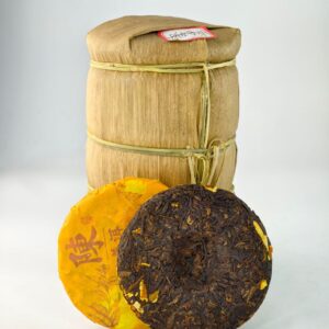 Бінг Ча Шу «Ароматний тангерин», тун 1 кг (10 шт × 100 г)