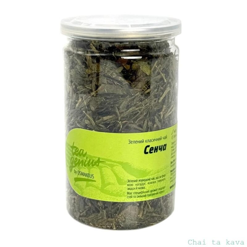 Чай в банці TM TEA GENIUS «Сенча», 100 г