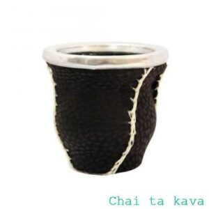 Калебас 'Капібара' (скло + шкіра)