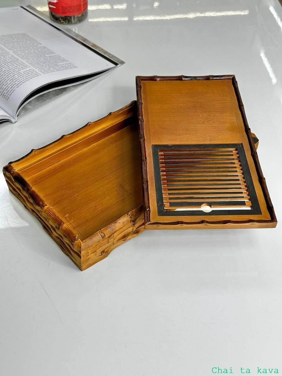 Чайний столик, бамбук 'Кобе', 30*17*4,5 см 5 Чайний столик, бамбук 'Кобе', 30*17*4,5 см - Зображення 5