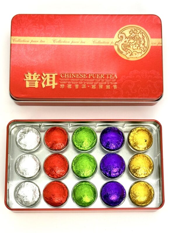 Набір 5 видів пуеру «Chinese puer», 15×5 г
