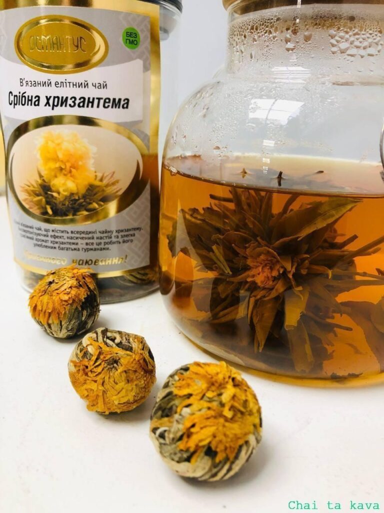 Чай Стріли Ку Дін - Якість та Користь 7 Чай Срібна хризантема